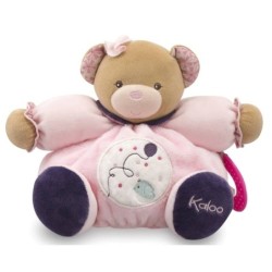 Kaloo Peluche Ours Patapouf Ballon Petite Rose oiseau 25 m (27097)