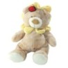 Doudou Peluche Lion beige Fleurs Coccinelle 30 cm TY (26181)