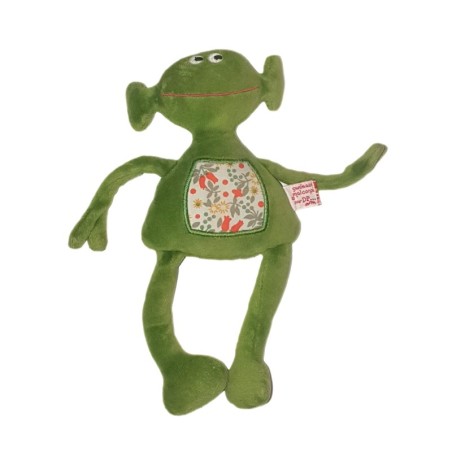 Doudou Martiel vert DPAM Du Pareil Au Meme 22 cm (26471)