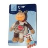 Peluche doudou hochet vache Karlotta Sterntaler coeur rouge (26609)