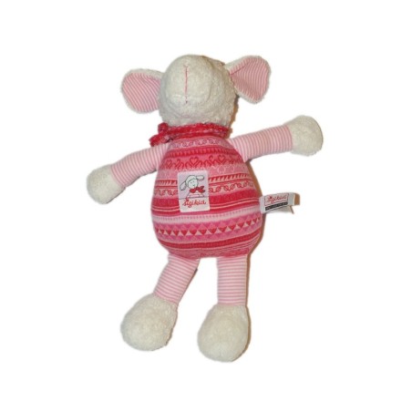 Peluche Doudou Mouton rose Musical SIGIKID 30 cm (26779)