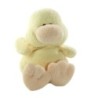 Doudou Peluche Canard jaune rose TY 25 cm (26183)