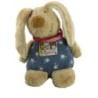 Doudou Lapin beige bleu SIGIKID 18 cm (26370)