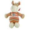 Doudou Peluche Ane Cheval rayures pois rouges beige SIGIKID 36 cm (26372)