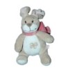 Noukies doudou Lapin Oscarine beige rose 20 cm (16473)