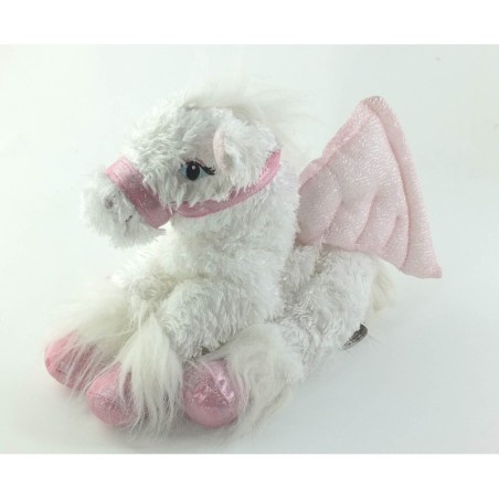 Peluche doudou Licorne blanche 26 cm Anna club Plush (24497)