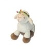 Doudou peluche Mouton blanc Indien Lascar 25 cm (27666)