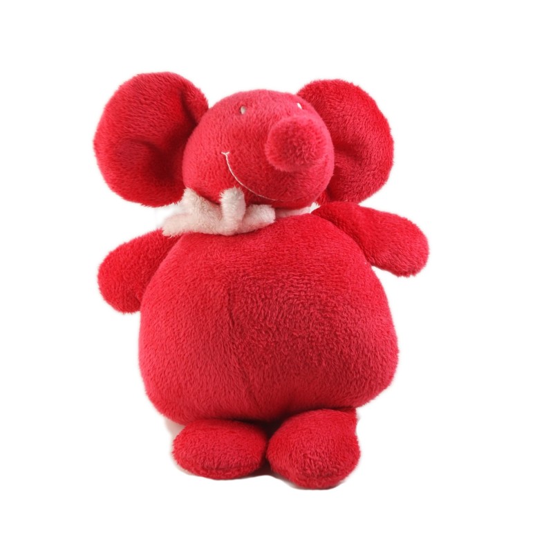 Doudou Souris rouge TAPE A L OEIL 20 cm (25568)
