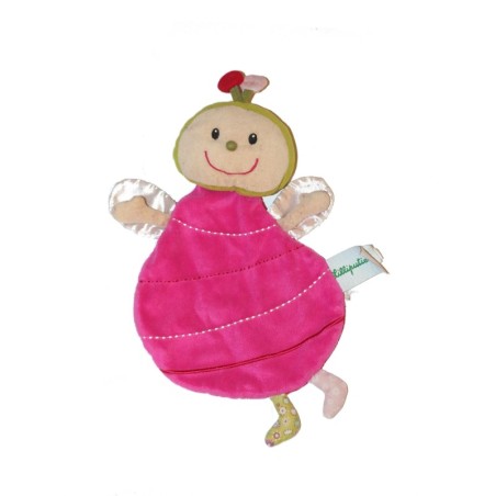 Doudou marionnette Liz la coccinelle Lilliputiens (26980)