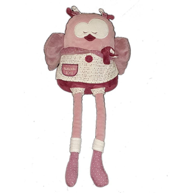 Pelucheaa_bbDoudou chouette Hibou Mam Zelle Bou Sauthon 40 cm (26996)