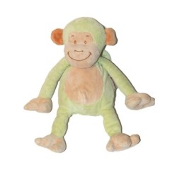 Doudou Singe vert Bengy 28 cm (27346)