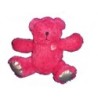 Peluche OURS rose Fushia - Fauve Hautot - Beauty Success - Noel 2014 (9457)