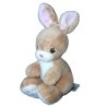 Doudou LAPIN beige blanc rose H&M H & M H 25 cm (13627)