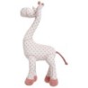 Doudou Girafe blanc rose Etoiles - TAPE A L'OEIL - 30 cm (13725)