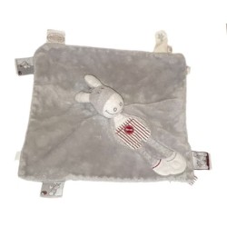 Noukies Doudou plat Tidou Ane Cheval gris Paquito (24045)