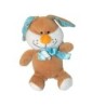 Peluche doudou lapin beige bleu FIZZY Lapi Choco 21 cm (27828)