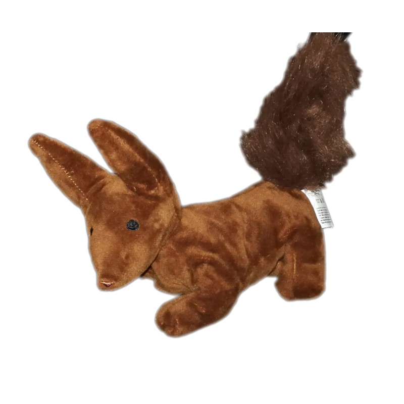 Doudou peluche Renard marron Le Petit Prince 25 cm (19892)