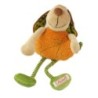 Doudou peluche musicale chien orange vert 26 cm SIGIKID  (19241)