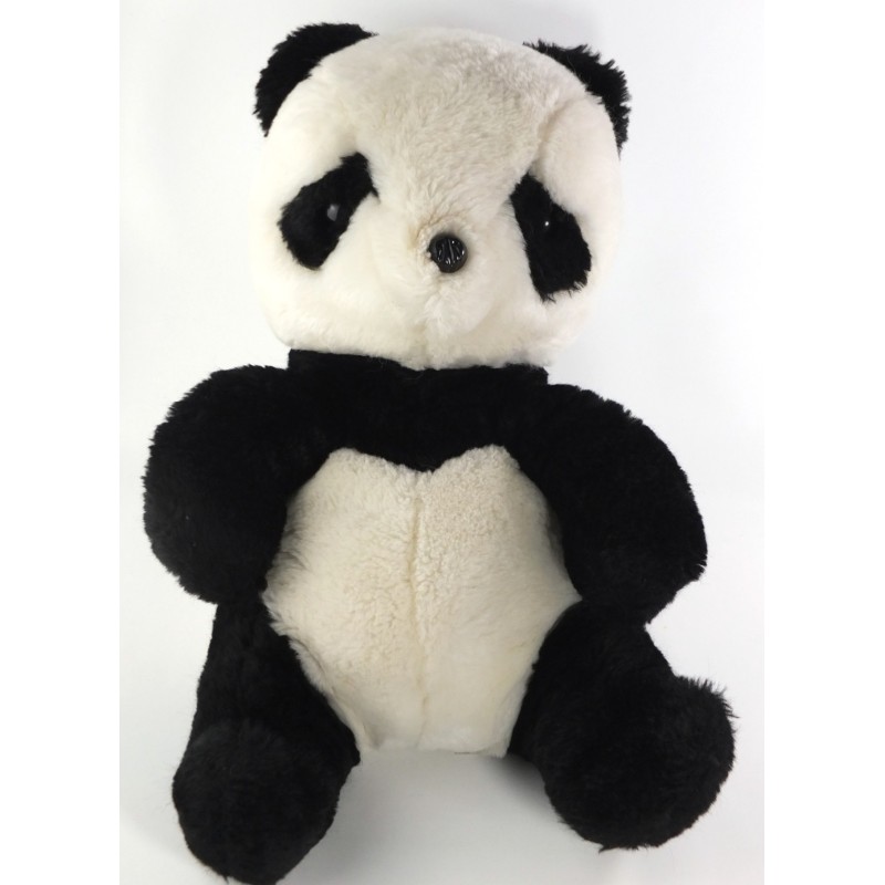 Vintage Grande peluche Panda Peluche D'oc 35 cm (22484)