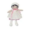 Doudou poupée Kaloo robe blanche rose Perle 30 cm (28041)