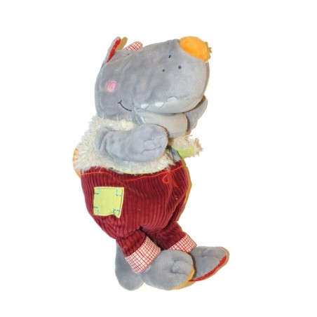 Nicolas le loup Peluche doudou Lilliputiens (26983)