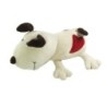 Doudou peluche Chien blanc coeur rouge SIGIKID 32 cm (26374)