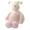 Doudou peluche abeille papillon coeur rose Elsa Sauthon Baby Deco 45 cm (19005)