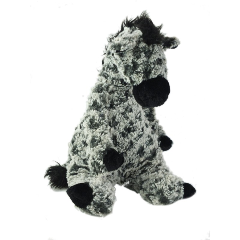 Doudou peluche cheval gris noir Jellycat 40 cm (19082)