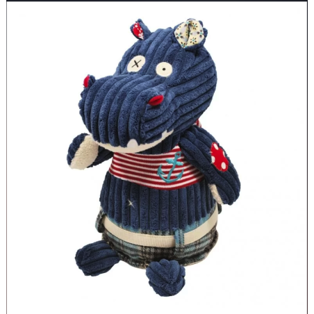 Peluche Original Hippipos L'hippo Les Déglingos 28 cm (28183)
