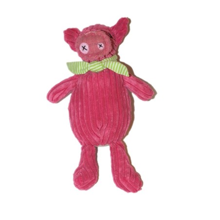 Doudou Cochon rose Jambonos Les Deglingos 30 cm (26618)