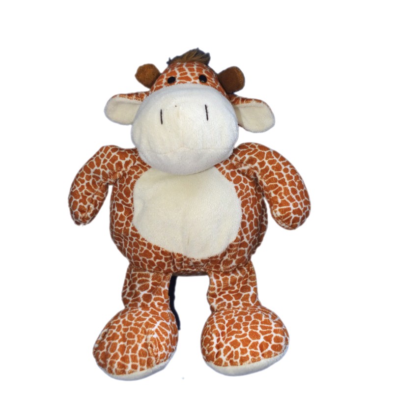 Doudou peluche GIRAFE - LA FOIR' FOUILLE - H 35 cm  (6191)