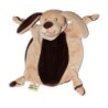 Doudou plat chien marron beige LES PETITES MARIE (26773)