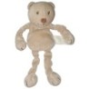 Doudou Ours beige nez marron Kimbaloo La Halle 28 cm (24290)