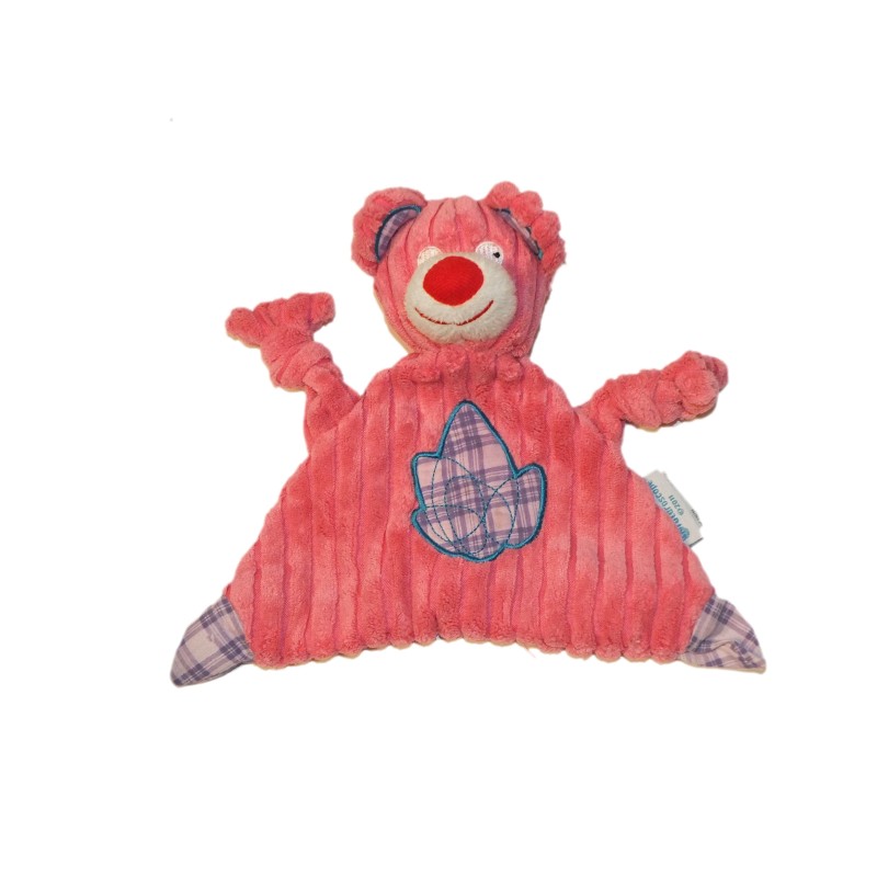 Doudou Plat Bleu Coucou Mon Petit Chat Vetir Kiabi Intermarche