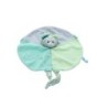 Doudou Plat MouchoiDoudou Plat Souris Vert gris bleu Fleur Gipsyr bleu Elephant rayures LA GALLERIA (28501)