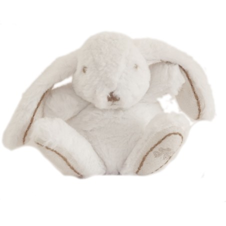 TARTINE ET CHOCOLAT Doudou Lapin blanc Petit modèle Augustin 12 cm (18746)