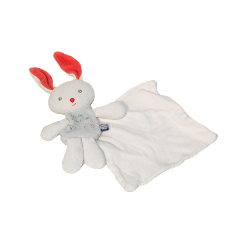 Doudou Lapin Cajou Mouchoir Sucre d'Orge (27508)