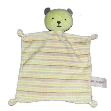 doudou-ours-vert-plat-rayures-orchestra (15546)
