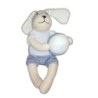 Doudou Chien bleu ballon Sucre d Orge 20 cm (21758)