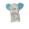 Doudou Marionnette Elephant gris Klappar Vild IKEA (18992)