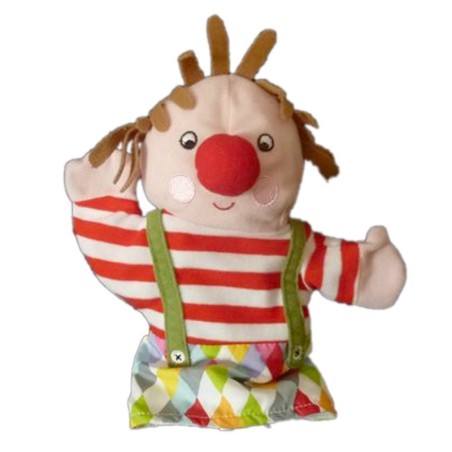 Doudou marionnette Clown Ikea chez vous (22029)