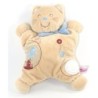 Doudou semi plat Chat beige Pommette livraison express (18759)