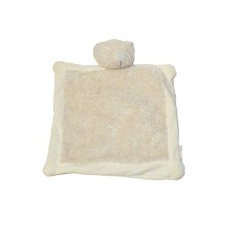 Doudou plat ours blanc Nature et Découvertes (27744)