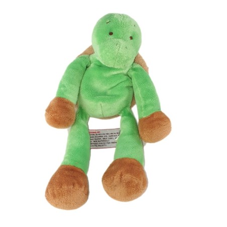 Peluche Doudou Tortue verte marron beige 25 cm GUND (25343)