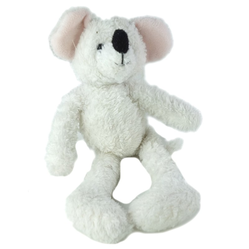 Peluche doudou Souris blanche 26 cm GUND (25339)