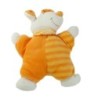 Doudou Souris orange jaune Milette Babysun 18 cm (26451)