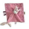 Doudou plat licorne rose Nattou Lili Jade et Nina (21776)