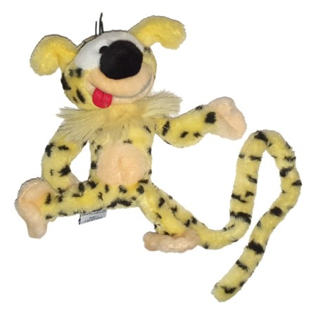 Peluche MARSUPILAMI Nounours Marsu 1997 32 cm - Queue 80 cm (22447)