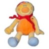 Petit doudou Lutin orange jaune bleu Nattou 18 cm Billy et Babette Aubert (14840)