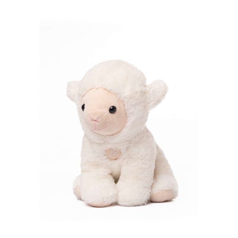 Doudou Peluche Mouton Agneau blanc Sonore Gipsy 25 cm (28453)
